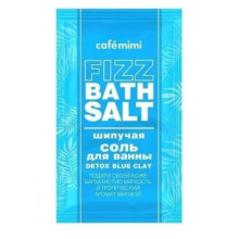 Шипучая соль для ванны Detox blue clay, 100 гр