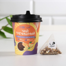 Onlylife Гречишный чай в стакане, вкус: лимон и апельсин, 50 г (5 шт. х 10 г).