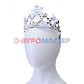 Карнавальные костюмы Корона карнавальная S1494 &quot;Снежная королева&quot;