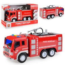 Машина WY351A &quot;Пожарная машина&quot; брызгает водой, 1:16 (свет, звук) в коробке