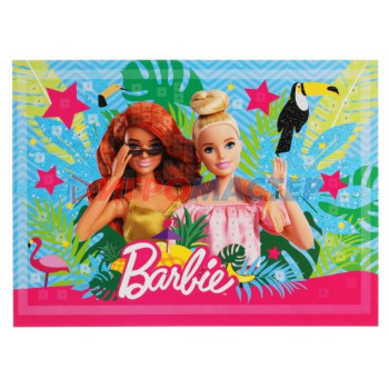 Набор для детского тв-ва "Барби" аппликация мягкая мозаика (17х23 см)