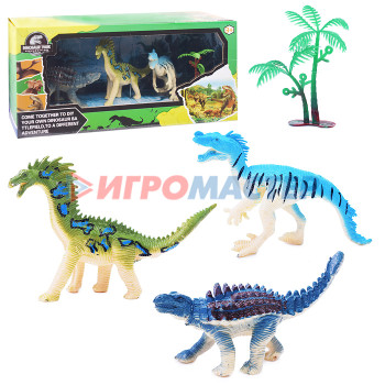 Наборы животных ПВХ Набор динозавров 32106 &quot;Dinosaur park&quot; в коробке