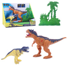 Набор динозавров 12008 &quot;Приключения динозавров&quot; на батарейках, в коробке