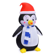 Пингвин S1776 новогодний, надувной, со встроенным вентилятором (120см)