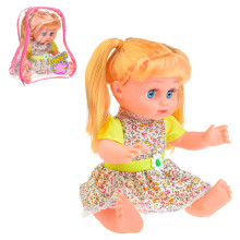 Кукла 5501 &quot;Алина&quot; озвуч. ромашка, в рюкзаке
