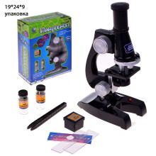 Микроскоп C2119 детский на батарейках, в коробке
