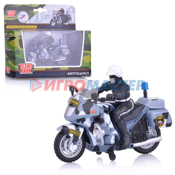 Коллекционные модели Мотоцикл Омон с фигуркой, в коробке