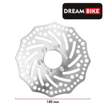 Тормозной диск c адаптером Dream Bike, 140 мм