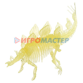 3D пазл «Стегозавр», кристаллический, 8 деталей