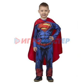 Карнавальные костюмы Швейное изделие Супермен без мускулов Warner Brothers р.134-68/23-41 