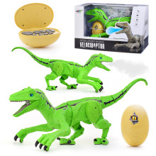 Динозавр K26/219-06312 &quot;Велоцираптор&quot; зеленый, р/у, 27MHz, в коробке