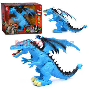 Интерактивные животные, персонажи Динозавр 666-27A &quot;Птерозавр&quot; на батарейках, в коробке