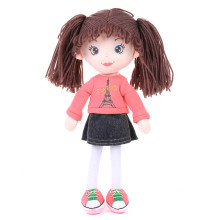 Кукла Амели в розовом джемпере и юбке, 36 см