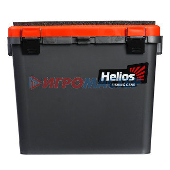 Ящик зимний HELIOS односекционный, цвет серо-оранжевый