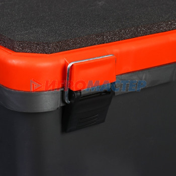 Ящик зимний HELIOS односекционный, цвет серо-оранжевый