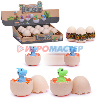 Наборы животных ПВХ Игрушка-сюрприз 555-5A2 &quot;Dinosaur egg&quot; в яйце