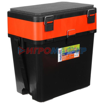 Ящик зимний Helios FishBox 19 л, цвет оранжевый