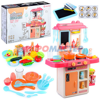 Игровые модули для девочек Игровой набор кухня 889-168 &quot;Юная хозяюшка&quot; (42 предмета) в коробке