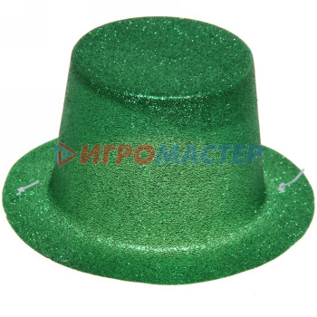 Шляпа карнавальная "Цилиндр" мини (d-14 см), микс