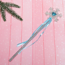 Волшебная палочка "Снежинка с лентой" 32*7 см