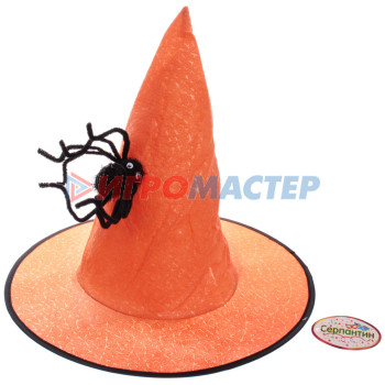 Шляпа карнавальная "Злой паук", микс