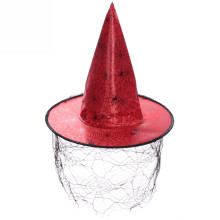 Шляпа карнавальная "Ведьма с пауками", микс
