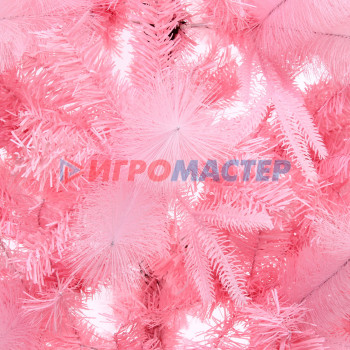 Ёлка "Розовый зимний сад" 210 см, ПВХ, леска, резина (900 веток)
