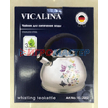 Чайники из нержавеющей стали Чайник из нержавеющей стали 3,5л "Vicalina" с рисунком VL-2002