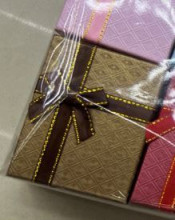 Коробка подарочная "С любовью" 9*7*3 см, Шоколад