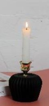 Свечи и подсвечники Подсвечник "Богема" 8,5*11,5 см, Черный