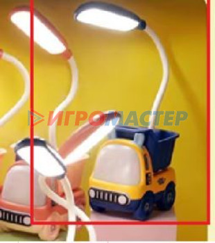 Настольные лампы Настольная лампа "Sweet - Truck" 5,5*9*24 см LED, USB 3.w 5v, Синий/желтый