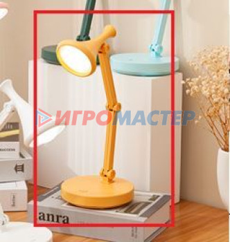 Настольные лампы Настольная лампа "Sweet - Приключение" 13*13*38 см LED, USB 0.6-4.2W 5V, Оранжевый