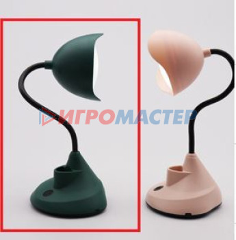 Настольные лампы Настольная лампа "Sweet - Lamp" 10*32 см LED, USB 2W 5V, Изумруд