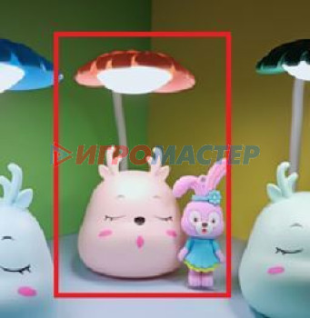 Настольные лампы Настольная лампа "Sweet deer" 7.5*13.5*20 см LED, USB 0.6-3W, Розовый