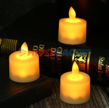 Свечи и подсвечники Сувенир с подсветкой "Свеча - Вечер" 3,8*3 см