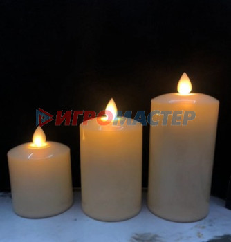 Свечи и подсвечники Сувенир с подсветкой "Свеча - Пандора" 5*7 см