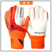 Перчатки вратарские FD-866, размер 6, оранжевый-белый