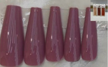 Ногти накладные на клеевых пластинах 24шт "ТЫПРЕКРАСНА!", цвет темно - лиловый, длина 2.3см