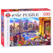 Пазлы 500 Artpuzzle &quot;Ночной мегаполис&quot;