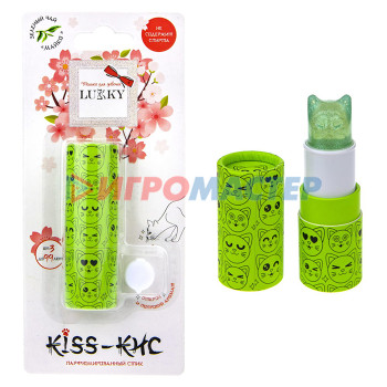 Декоративная косметика Парфюмированный стик, зеленый чай, Kiss-Кис, 5 гр, блистер с тестером