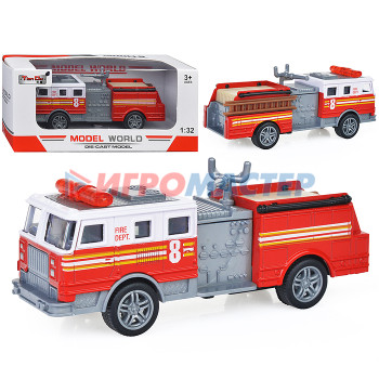 Коллекционные модели Машина F1126-1 &quot;Пожарная служба&quot; метал., в коробке