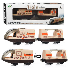 Поезд AU8884 &quot;Exspress train&quot; бежевый, в коробке
