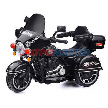 Электромобили Мотоцикл U023420Y &quot;Чоппер&quot; 6V4.5 моноприводный (черный)