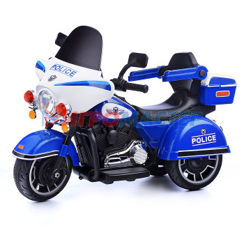 Электромобили Мотоцикл U023420Y &quot;Чоппер&quot; 6V4.5 моноприводный (синий)