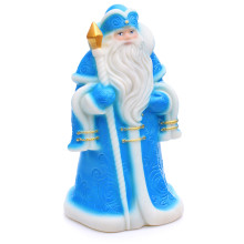 Дед Мороз 23 см в синем (фигурка из ПВХ)