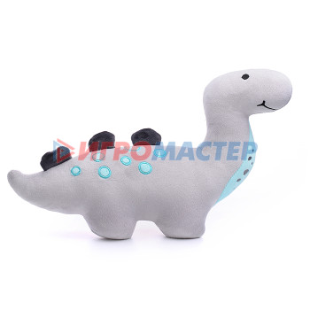 Мягкая игрушка Динозаврик серый Д35