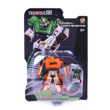 Transcar mini робот-трансформер, 8 см, блистер (в асс. 2 вида, оранжевый и зеленый)