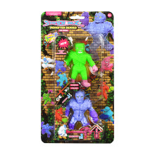 Фигурки-тянучки Monsters/Монстры 8 см., 2 героя в наборе