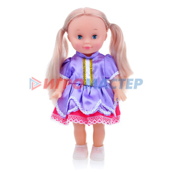 Куклы Кукла P8872-3-PVC &quot;Радочка&quot; в сиреневом платье, в пакете