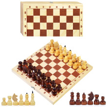 Игра настольная &quot;Шахматы&quot; деревянные (поле 29см х 29см)